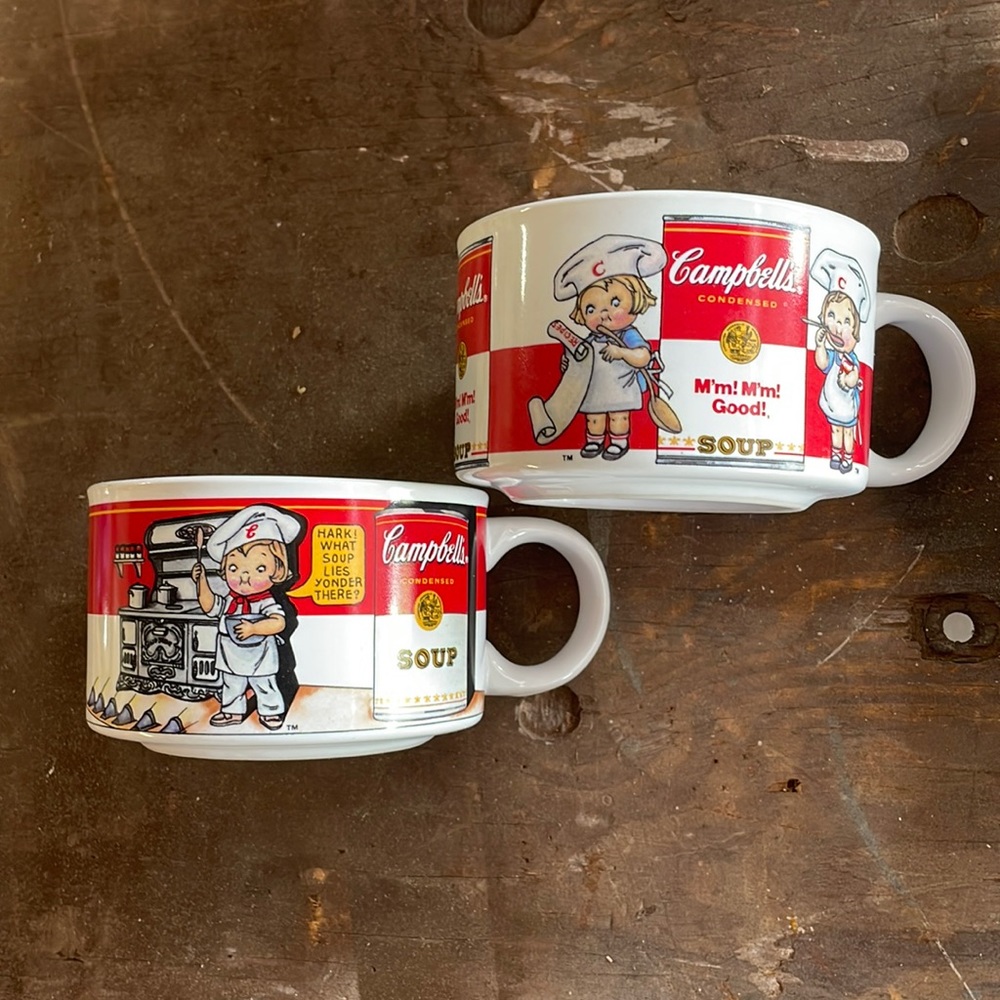 Campbells soup bowls